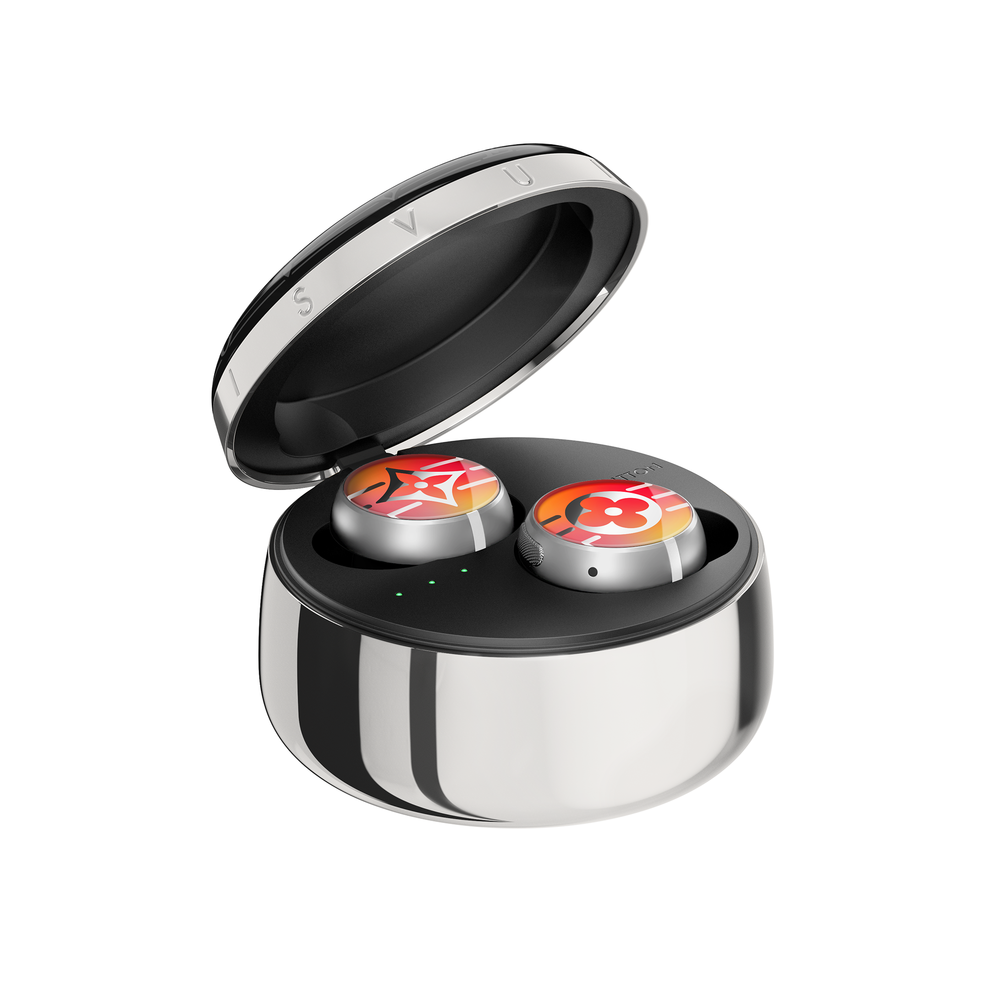 Louis Vuitton Horizon Light Up Earphones - Red-to-Orange Gradient